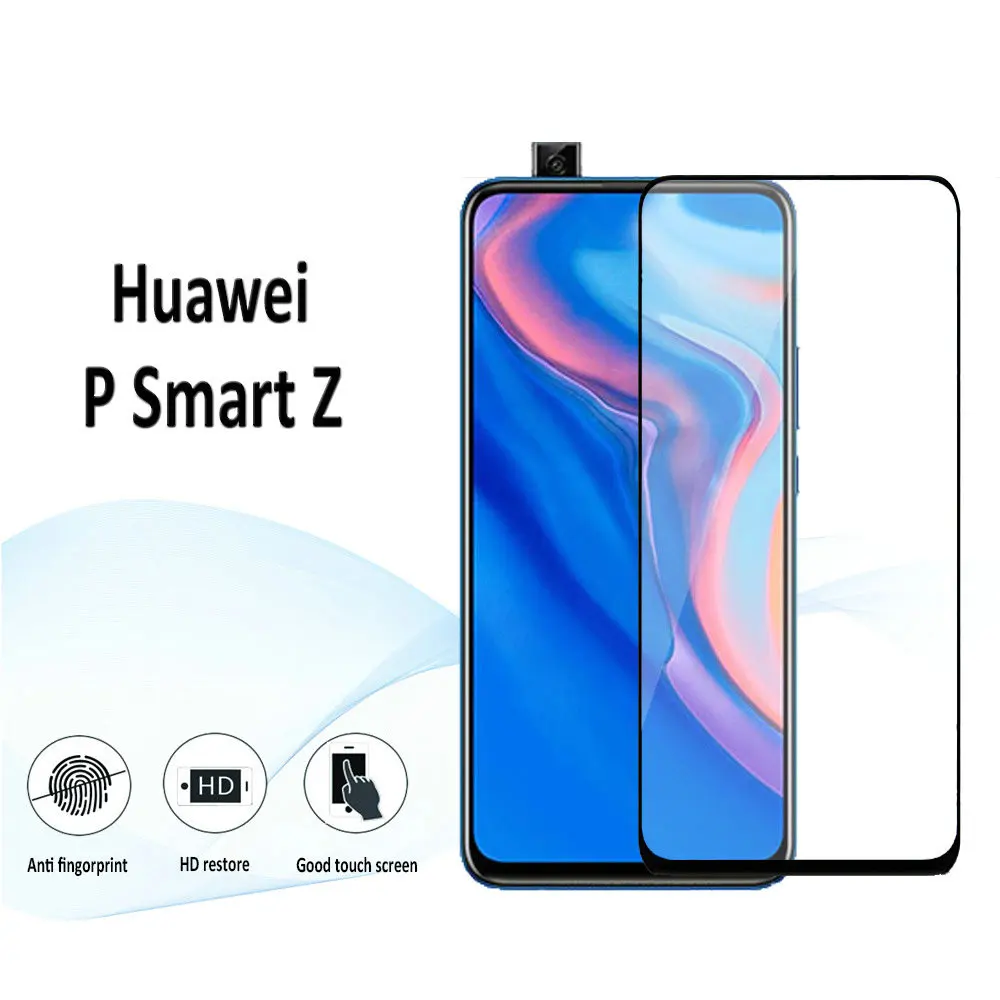 For Huawei P Smart Z Honor 9X STK-LX1 Full Glue Cover Tempered Glass Screen Protector for Huawei P Smart Pro 2019 for Huawei Y9s
For Huawei P Smart Z Honor 9X STK-LX1 Full Glue Cover Tempered Glass Screen Protector for Huawei P Smart Pro 2019 for Huawei Y9s