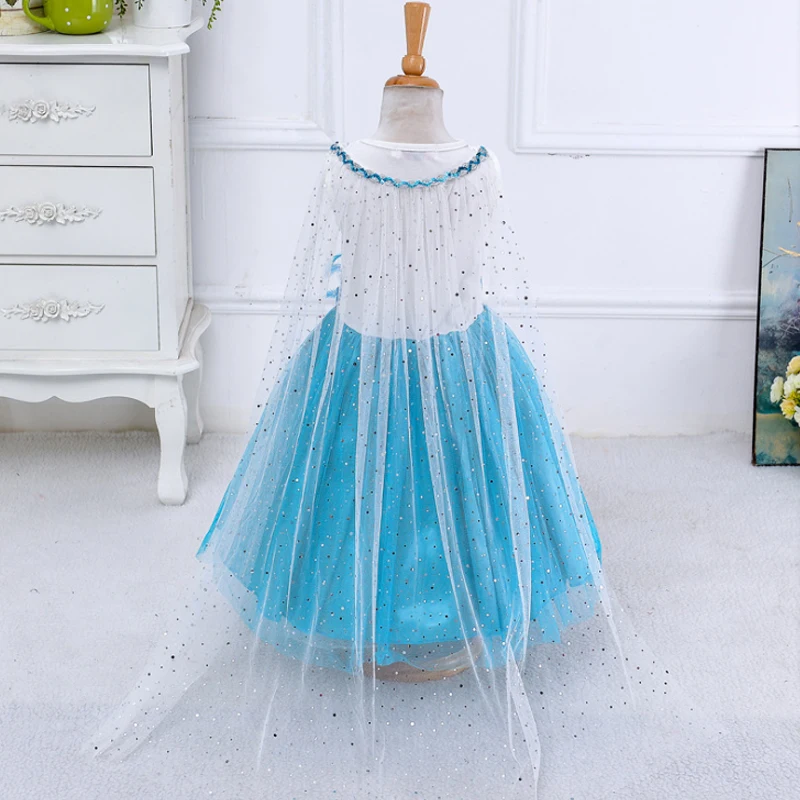 Dress for girl children princess dress christmas costume kids lace clothing party wear Girls clothes Blue free shipping
Dress for girl children princess dress christmas costume kids lace clothing party wear Girls clothes Blue free shipping