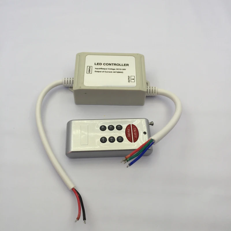 2 шт. 8 клавишный пульт дистанционного управления Водонепроницаемый RF RGB LED контроллер DC12-24V max 4A * 3 для 5050 3528 RGB полоса света
2 шт. 8 клавишный пульт дистанционного управления Водонепроницаемый RF RGB LED контроллер DC12-24V max 4A * 3 для 5050 3528 RGB полоса света