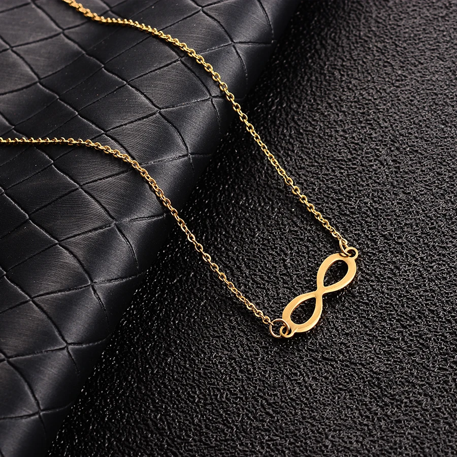 Trendy Infinite Symbol Women Necklace Stainless Steel High Polished Prevent Allergy Girl Choker Necklaces Friendship Jewelry
Trendy Infinite Symbol Women Necklace Stainless Steel High Polished Prevent Allergy Girl Choker Necklaces Friendship Jewelry