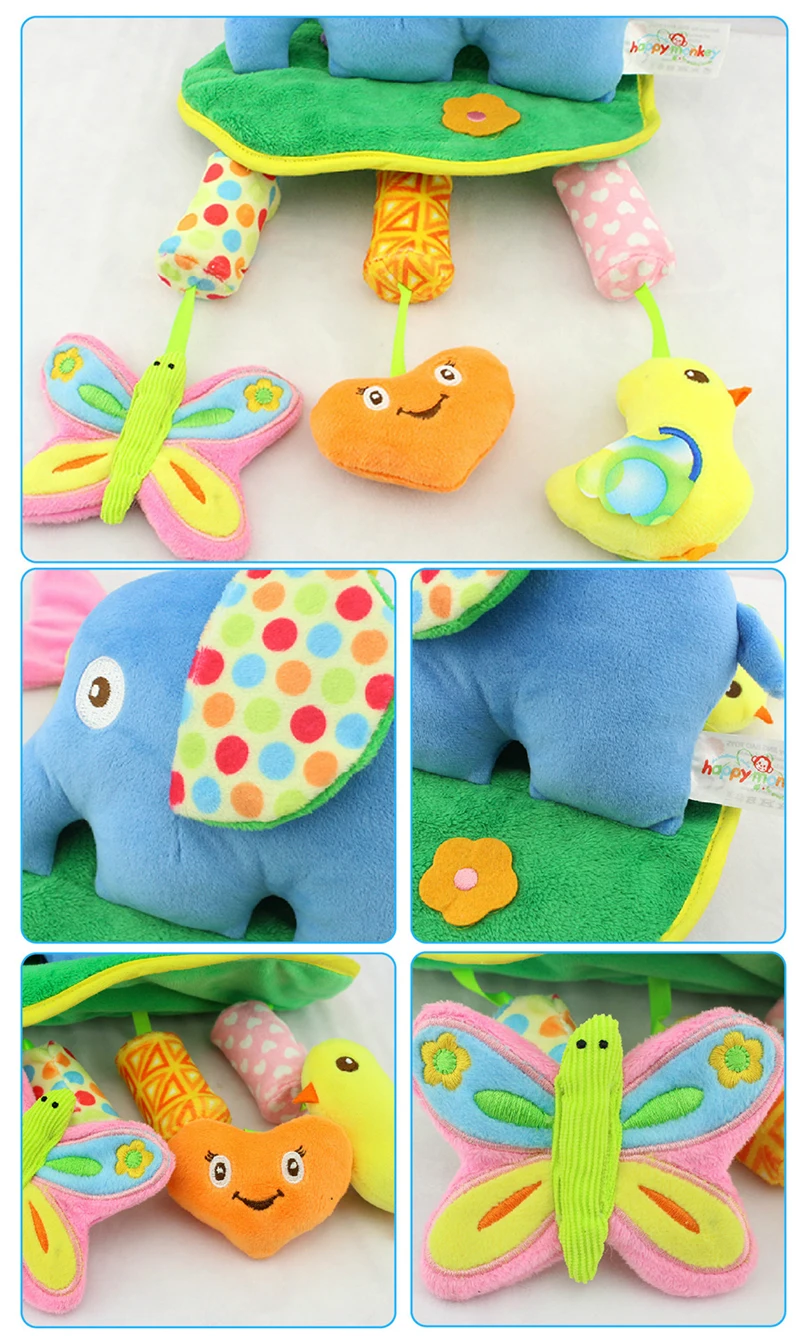 Baby bed decor toys Baby stroller Baby crib hanging toys Cartoon clip rattles toy soft plush toy Baby hand grasp bell rattles
Baby bed decor toys Baby stroller Baby crib hanging toys Cartoon clip rattles toy soft plush toy Baby hand grasp bell rattles