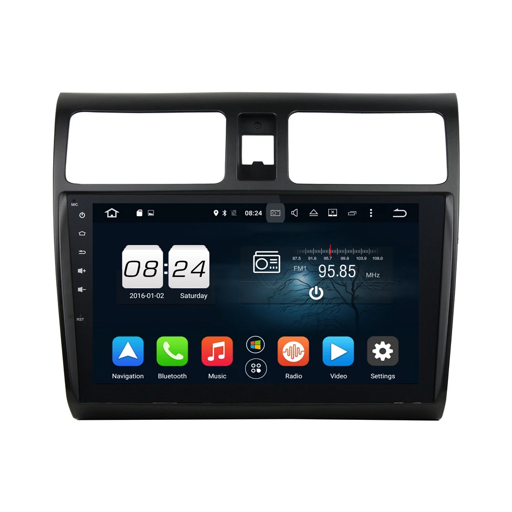 10 1 "1024x600 Octa Core Android 6.0.1 ПК автомобиля головное устройство подходит для Suzuki SWIFT