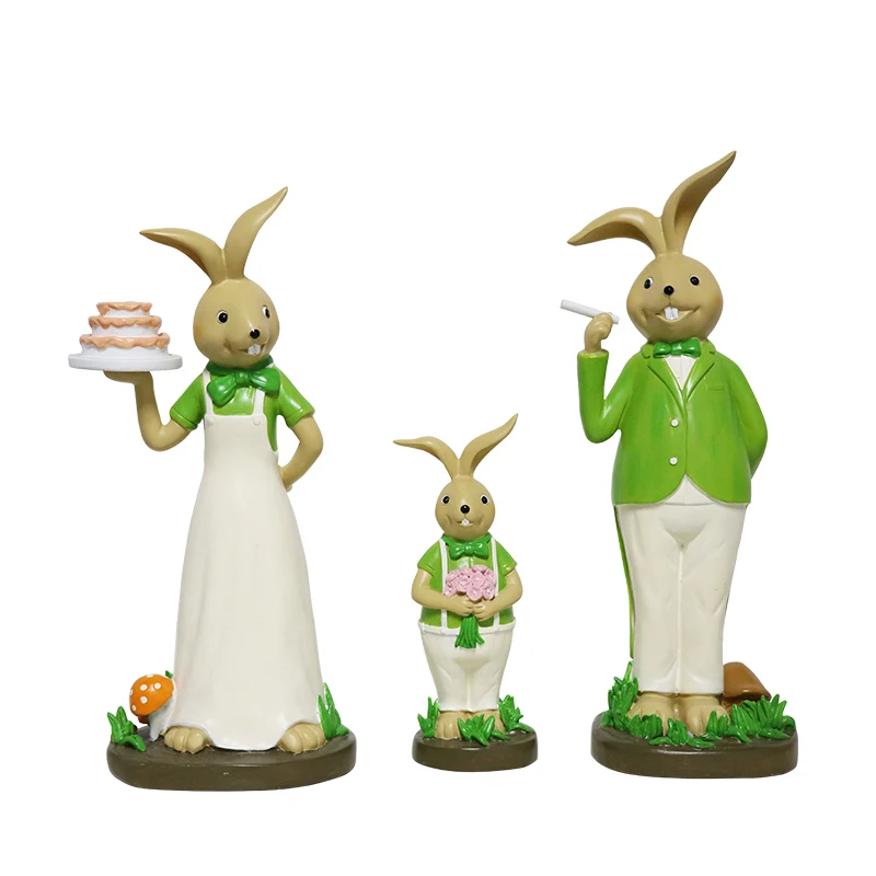 3pc/set Europe resin rabbits Blue green fairy garden miniature figurines tabletop arts and crafts home accessories wedding gift
3pc/set Europe resin rabbits Blue green fairy garden miniature figurines tabletop arts and crafts home accessories wedding gift