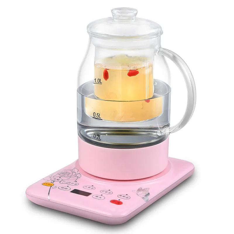 Electric kettle Curing pot Tea black tea pu 'er fully automatic thickened glass multi-function flower teapot
Electric kettle Curing pot Tea black tea pu 'er fully automatic thickened glass multi-function flower teapot