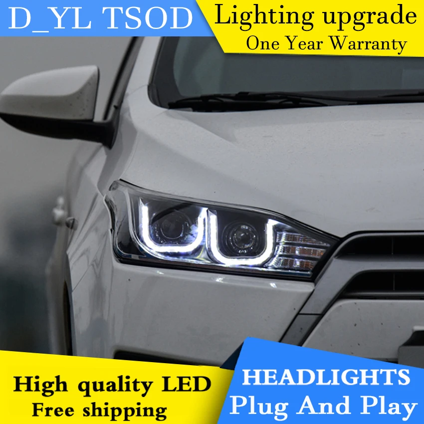 Car Styling Headlights for Toyota Yaris 2014-15 LED Headlight for Yaris Head Lamp LED Daytime Running Light LED DRL Bi-Xenon HID
Car Styling Headlights for Toyota Yaris 2014-15 LED Headlight for Yaris Head Lamp LED Daytime Running Light LED DRL Bi-Xenon HID