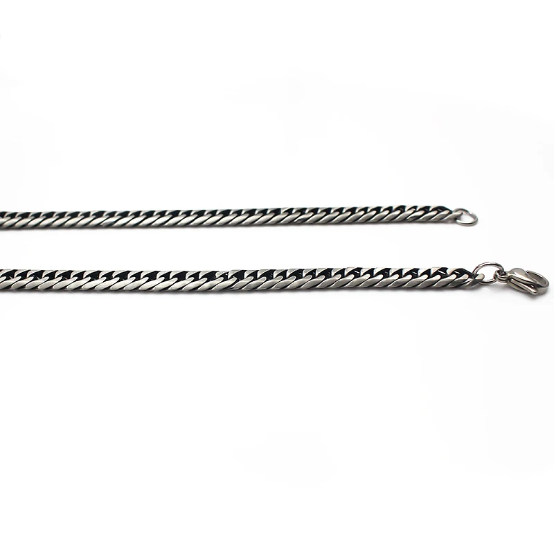 Hiphop Rock 316L Stainless Steel Necklace for Men Women Fashion Chain Vintage Metal Jewelry 2 Style Necklace Hot Sale
Hiphop Rock 316L Stainless Steel Necklace for Men Women Fashion Chain Vintage Metal Jewelry 2 Style Necklace Hot Sale