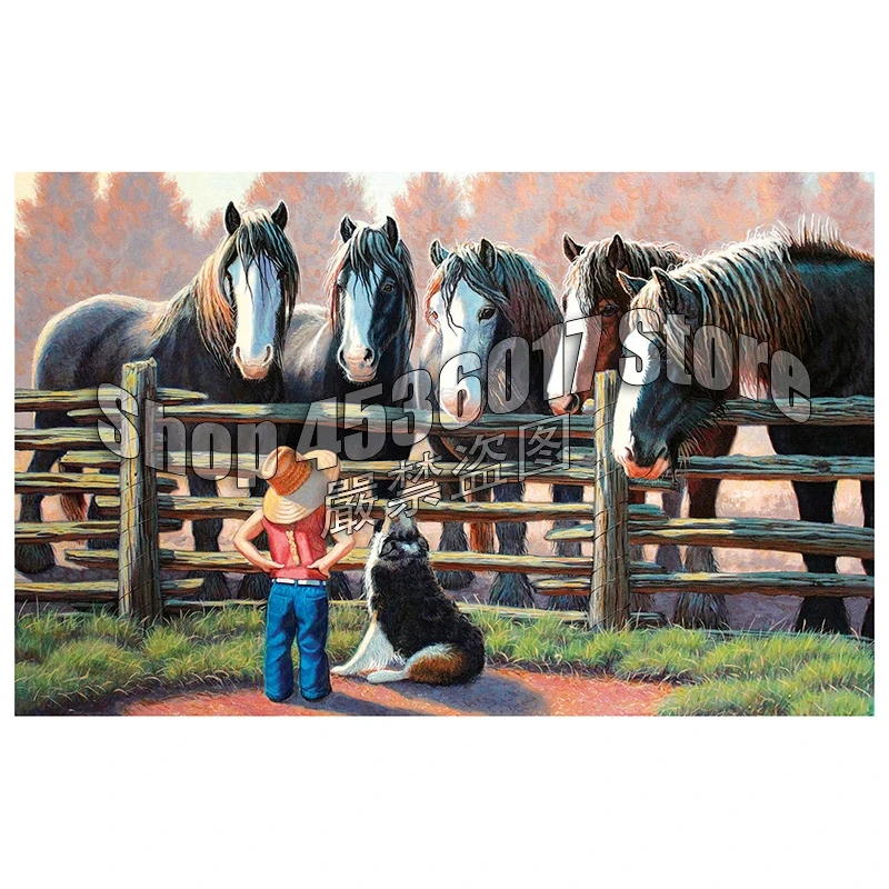 Diamond Embroidery 5D DIY Diamond Painting Horses Cowboys Art Cross Stitch Rhinestone Mosaic Home Decor Crafts Christmas gifts
Diamond Embroidery 5D DIY Diamond Painting Horses Cowboys Art Cross Stitch Rhinestone Mosaic Home Decor Crafts Christmas gifts