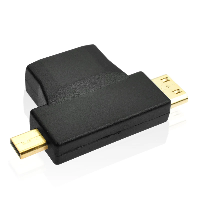 Micro HDMI-совместимый мини HDMI-совместимый штекер к HDMI-совместимый 1 4 гнездовой адаптер 90 градусов 3 в 1
Micro HDMI-совместимый мини HDMI-совместимый штекер к HDMI-совместимый 1 4 гнездовой адаптер 90 градусов 3 в 1