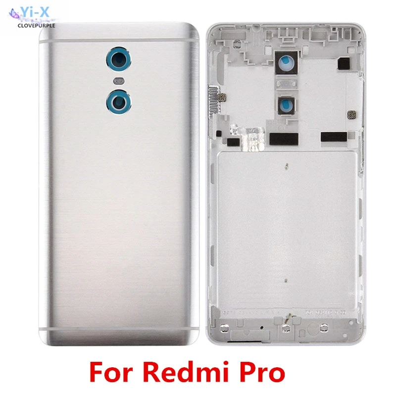Задняя крышка батарейного отсека для Xiaomi Redmi Pro, металлическая задняя крышка батарейного отсека с логотипом
Задняя крышка батарейного отсека для Xiaomi Redmi Pro, металлическая задняя крышка батарейного отсека с логотипом
