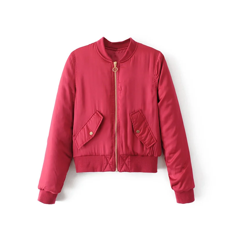 Thickened Paragraph Long Sleeve With Zipper Bomber Jackets Women Nice Spring And Autumn O-neck Jackets Woman Casual Coats Female
Thickened Paragraph Long Sleeve With Zipper Bomber Jackets Women Nice Spring And Autumn O-neck Jackets Woman Casual Coats Female