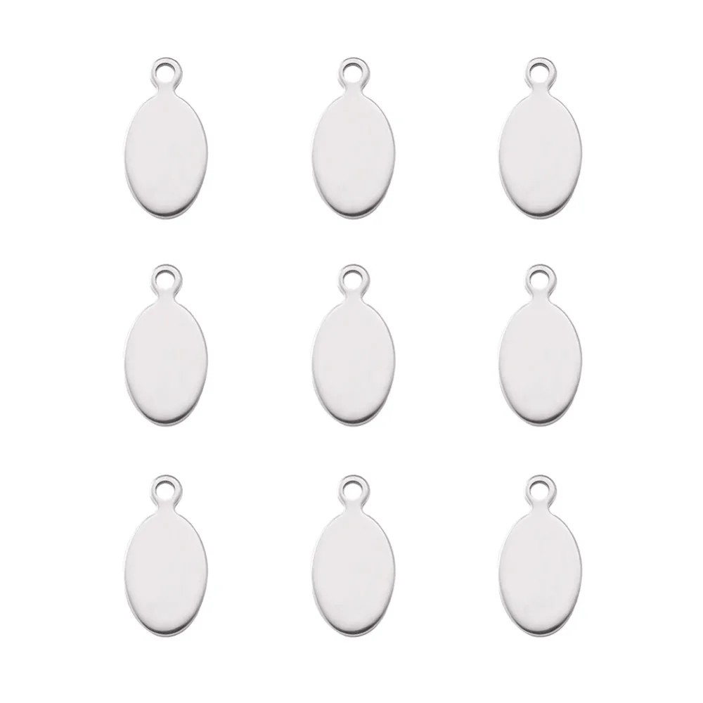 PandaHall 100pc 20x10x1mm 304 Stainless Steel Stamping Tag Blank Shape Dog Oval Pendants for Necklace Women DIY Jewelry Making
PandaHall 100pc 20x10x1mm 304 Stainless Steel Stamping Tag Blank Shape Dog Oval Pendants for Necklace Women DIY Jewelry Making