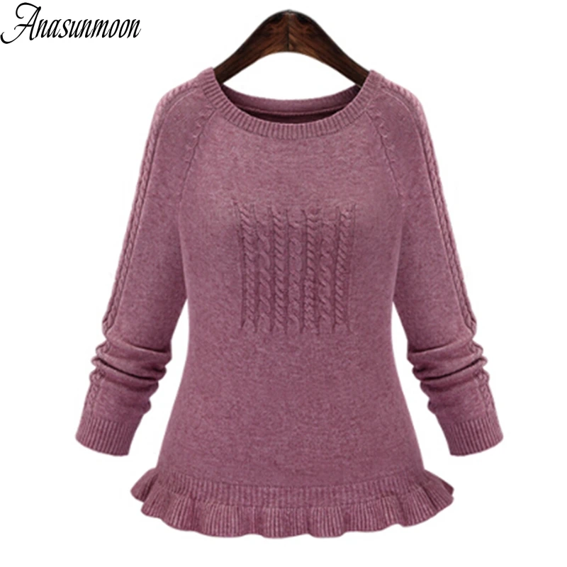 2018 Spring Autumn Thin Sweater Women Wave Hem O Neck Long Sleeve Knitting Sweater Female Pullover Knitwear
2018 Spring Autumn Thin Sweater Women Wave Hem O Neck Long Sleeve Knitting Sweater Female Pullover Knitwear