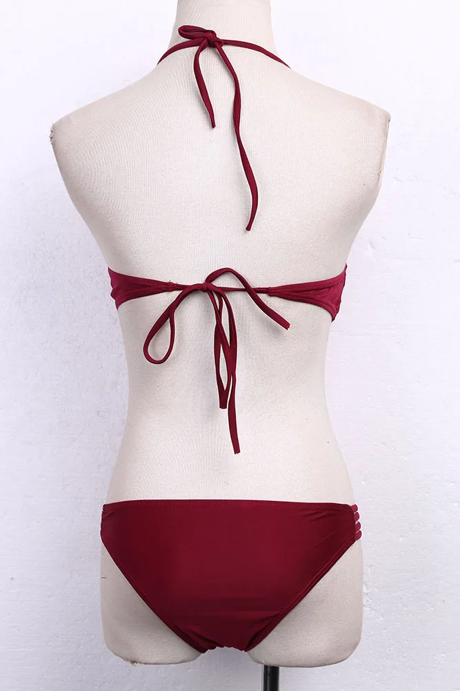 Hirigin Sexy Women Bikini Set 2019 Hollow Out Push Up Women Swimwear New Bandage Padded Bathing Suit Swimming Suit Halter Solid
Hirigin Sexy Women Bikini Set 2019 Hollow Out Push Up Women Swimwear New Bandage Padded Bathing Suit Swimming Suit Halter Solid
