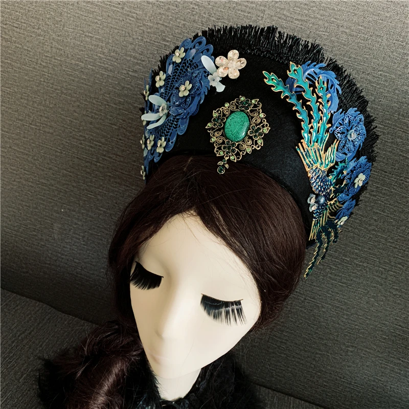 women's ancient chinese empress hat king queen cap bride hair decoration princess party hat birthday hat princess crown
women's ancient chinese empress hat king queen cap bride hair decoration princess party hat birthday hat princess crown