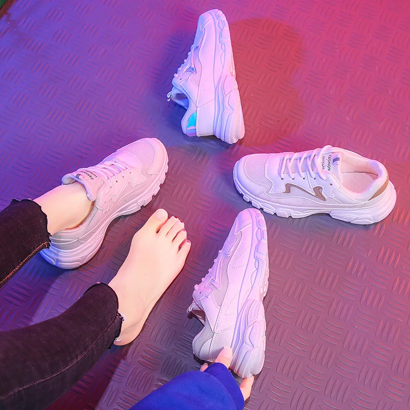 Ins super hot daddy shoes and women2019 new Korean version of ulzzang former student breathable shoes leisure sports white shoes
Ins super hot daddy shoes and women2019 new Korean version of ulzzang former student breathable shoes leisure sports white shoes