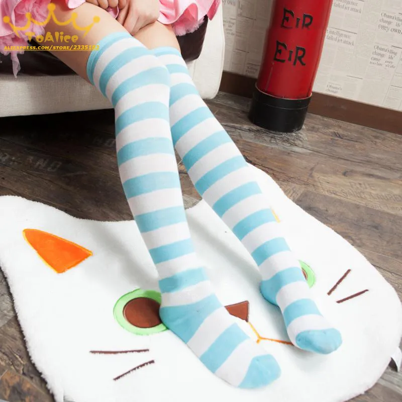 1 пара новых детских носков для женщин до колен девочек с длинными рукавами в