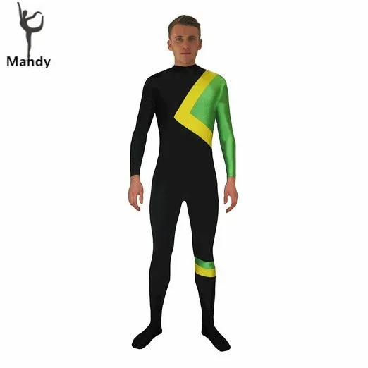 XXXL Adult Spandex Lycra Men's Jamaican Bobsled Team Cool Runnings Costume Unisex Skin-Tight Unitard Zentai Dancewear Hoodless
XXXL Adult Spandex Lycra Men's Jamaican Bobsled Team Cool Runnings Costume Unisex Skin-Tight Unitard Zentai Dancewear Hoodless