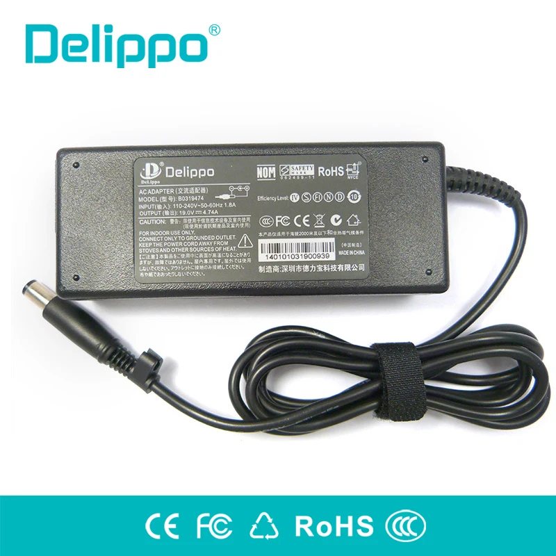 Delippo 19V 4.74A 7.4*5.0MM 90W AC laptop Charger Power Adapter for HP 463955-001 609940-001 PPP012H-S Pavilion dv4 dv5 g4 g6 g7
Delippo 19V 4.74A 7.4*5.0MM 90W AC laptop Charger Power Adapter for HP 463955-001 609940-001 PPP012H-S Pavilion dv4 dv5 g4 g6 g7