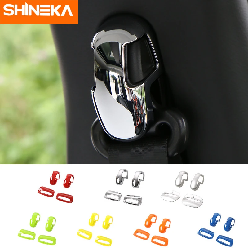 SHINEKA Interior Mouldings ABS Car Interior Seat Safety Belt Decoration Trim Cover Stickers for Jeep Renegade 2016-2019
SHINEKA Interior Mouldings ABS Car Interior Seat Safety Belt Decoration Trim Cover Stickers for Jeep Renegade 2016-2019