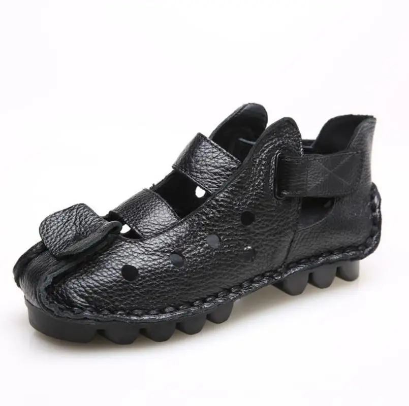 2016 Summer New Soft Bottom Flat Genuine Leather Women Shoes Personality Leisure Women Sandals Retro Handmade Sandals Sapato
2016 Summer New Soft Bottom Flat Genuine Leather Women Shoes Personality Leisure Women Sandals Retro Handmade Sandals Sapato