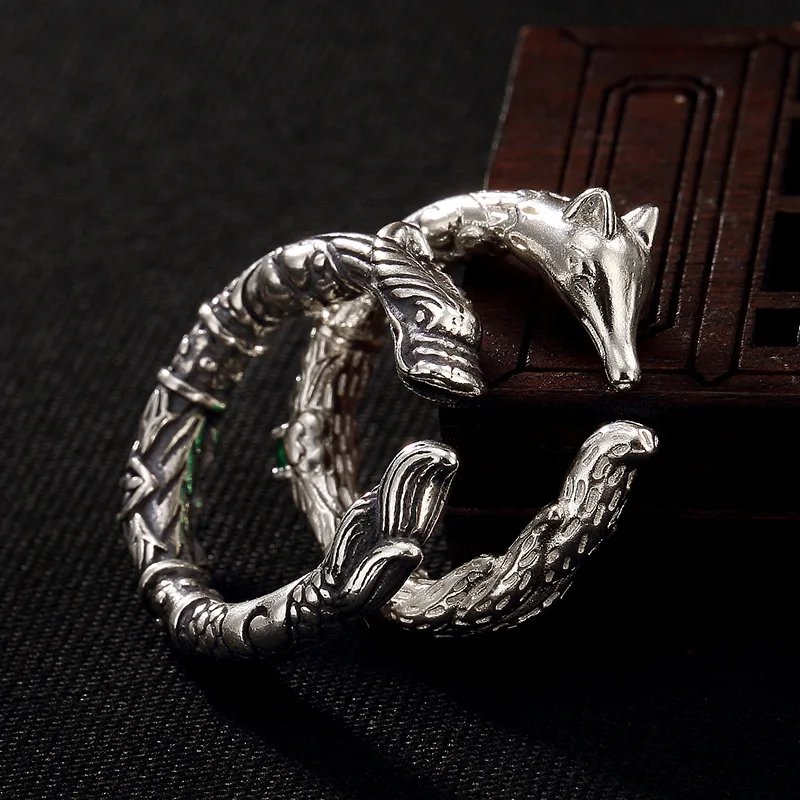 2018 Time-limited Rushed Anel Feminino S925 Sterling Three Life Worlds Ten Li Peach Blossom Dragon Fox Ring Rings Wholesale
2018 Time-limited Rushed Anel Feminino S925 Sterling Three Life Worlds Ten Li Peach Blossom Dragon Fox Ring Rings Wholesale