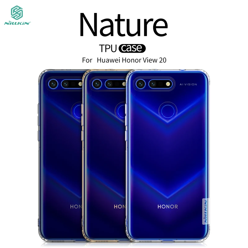 For Huawei Honor View 20 Case NILLKIN Ultra Thin Slim TPU High Quality Fitted Cases Cover | Мобильные телефоны и