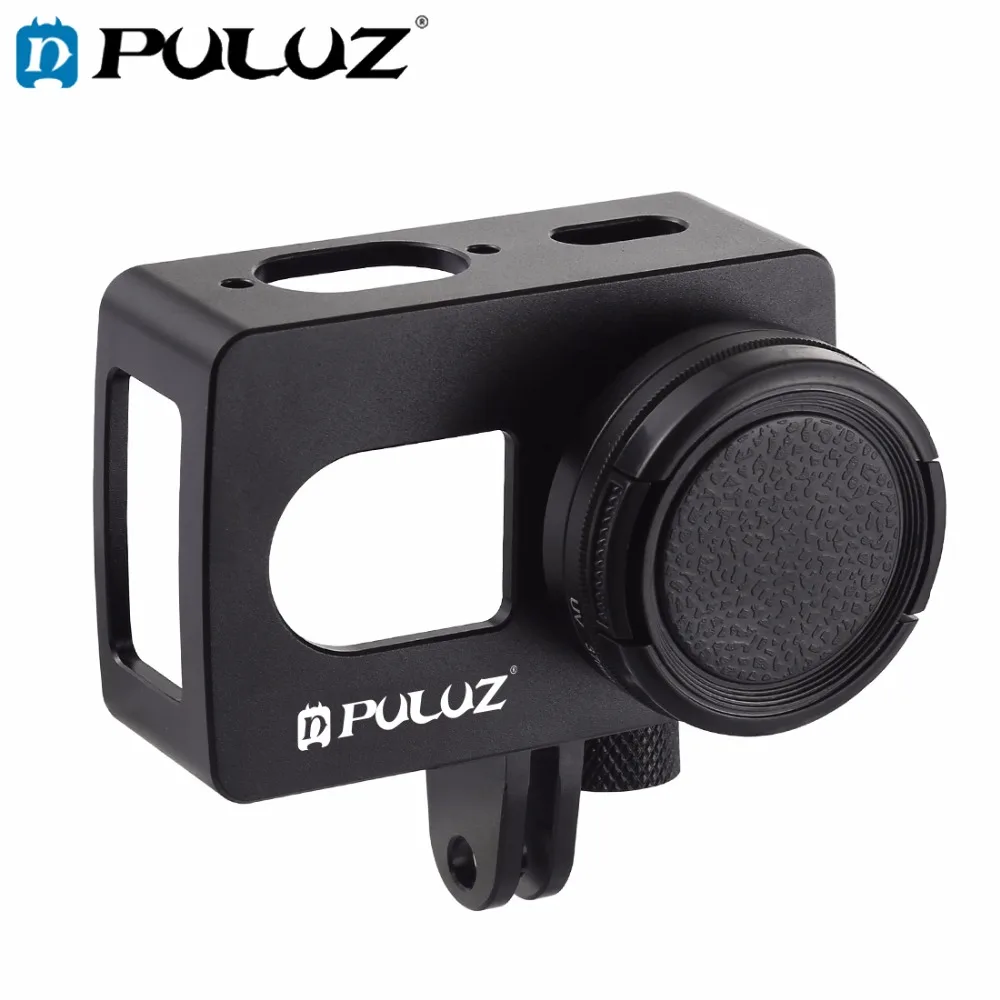 PULUZ-carcasa de aleacin de aluminio CNC con lente UV de 37mm para cmara de accin Xiaomi Xiaoyi II 4K
PULUZ-carcasa de aleacin de aluminio CNC con lente UV de 37mm para cmara de accin Xiaomi Xiaoyi II 4K