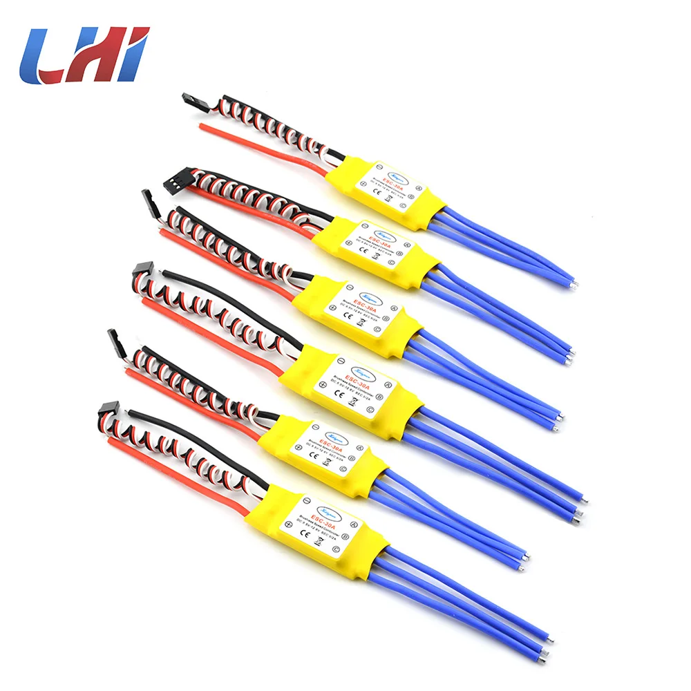 LHI XXD HW30A ESC for Brushless Motor of Multicopter Quadcopter Speed Controller RC Parts T-Rex 450 Helicopter
LHI XXD HW30A ESC for Brushless Motor of Multicopter Quadcopter Speed Controller RC Parts T-Rex 450 Helicopter
