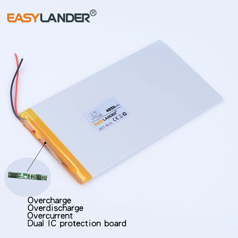 3773140 3.7V 4850mAh Rechargeable li Polymer Li-ion Battery For Bluetooth Notebook Tablet PC electronics safety lamp power bank
3773140 3.7V 4850mAh Rechargeable li Polymer Li-ion Battery For Bluetooth Notebook Tablet PC electronics safety lamp power bank