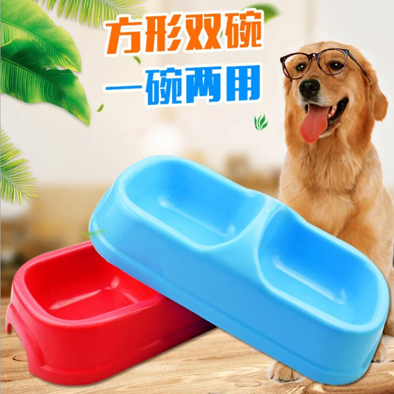 1Pcs Large Solid Candy Plastic Double Dog Bowl Dog Cat Pet Bowls Food Bowl Water Bowl Travel Outdoor Feeding Feeder Dish
1Pcs Large Solid Candy Plastic Double Dog Bowl Dog Cat Pet Bowls Food Bowl Water Bowl Travel Outdoor Feeding Feeder Dish