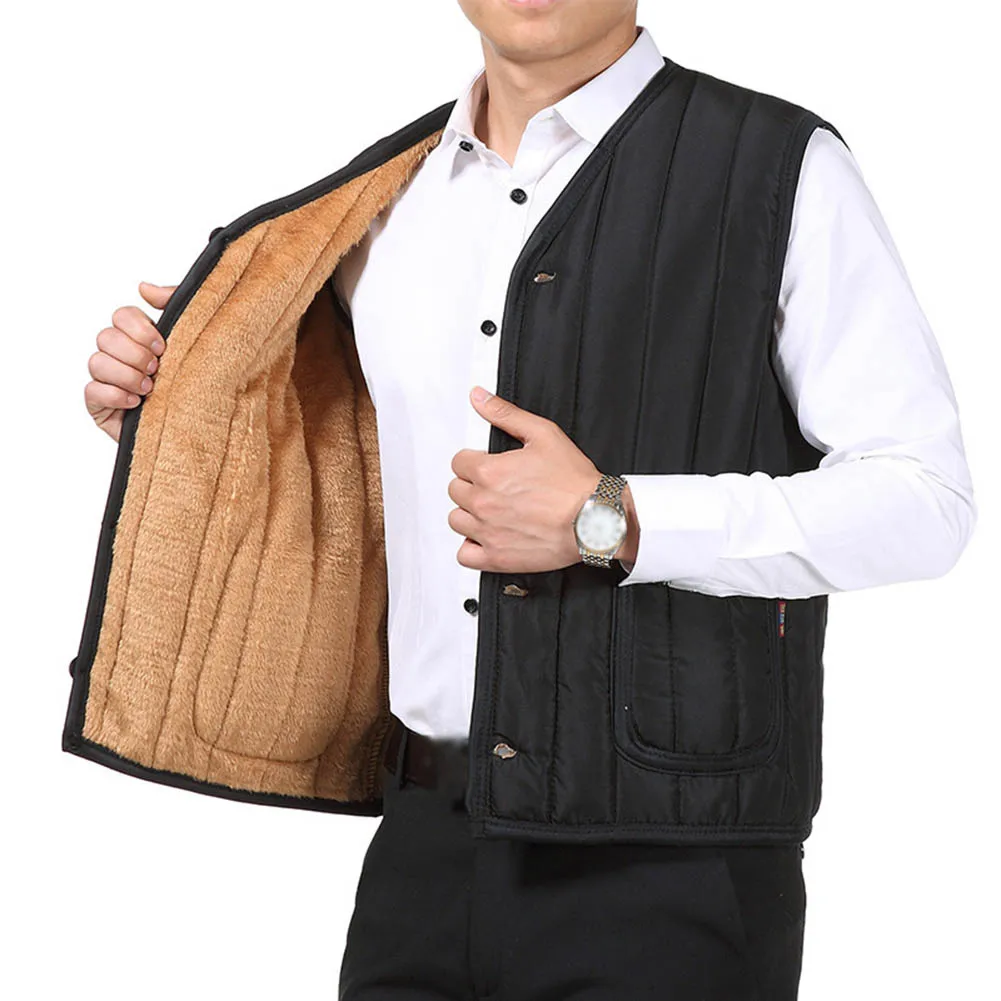 Newly Fashion Men Father Dads Fleece Vest Coat Striped Winter Warm Waistcoat Vest Tops m99
Newly Fashion Men Father Dads Fleece Vest Coat Striped Winter Warm Waistcoat Vest Tops m99