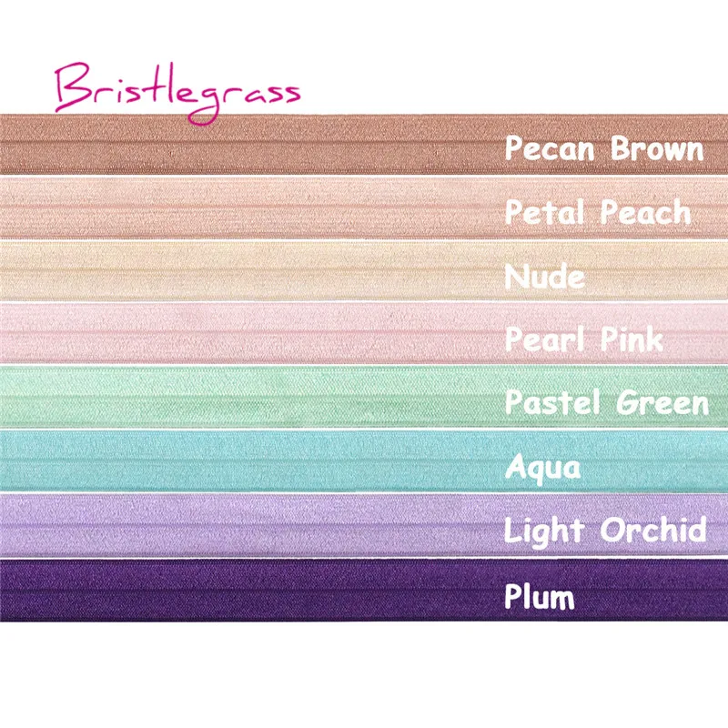 BRISTLEGRASS 8 Yard Combo 3/4" 20mm Solid Color FOE Fold Over Elastics Spandex Satin Band Hair Tie Headband Lace Trim DIY Sewing
BRISTLEGRASS 8 Yard Combo 3/4" 20mm Solid Color FOE Fold Over Elastics Spandex Satin Band Hair Tie Headband Lace Trim DIY Sewing