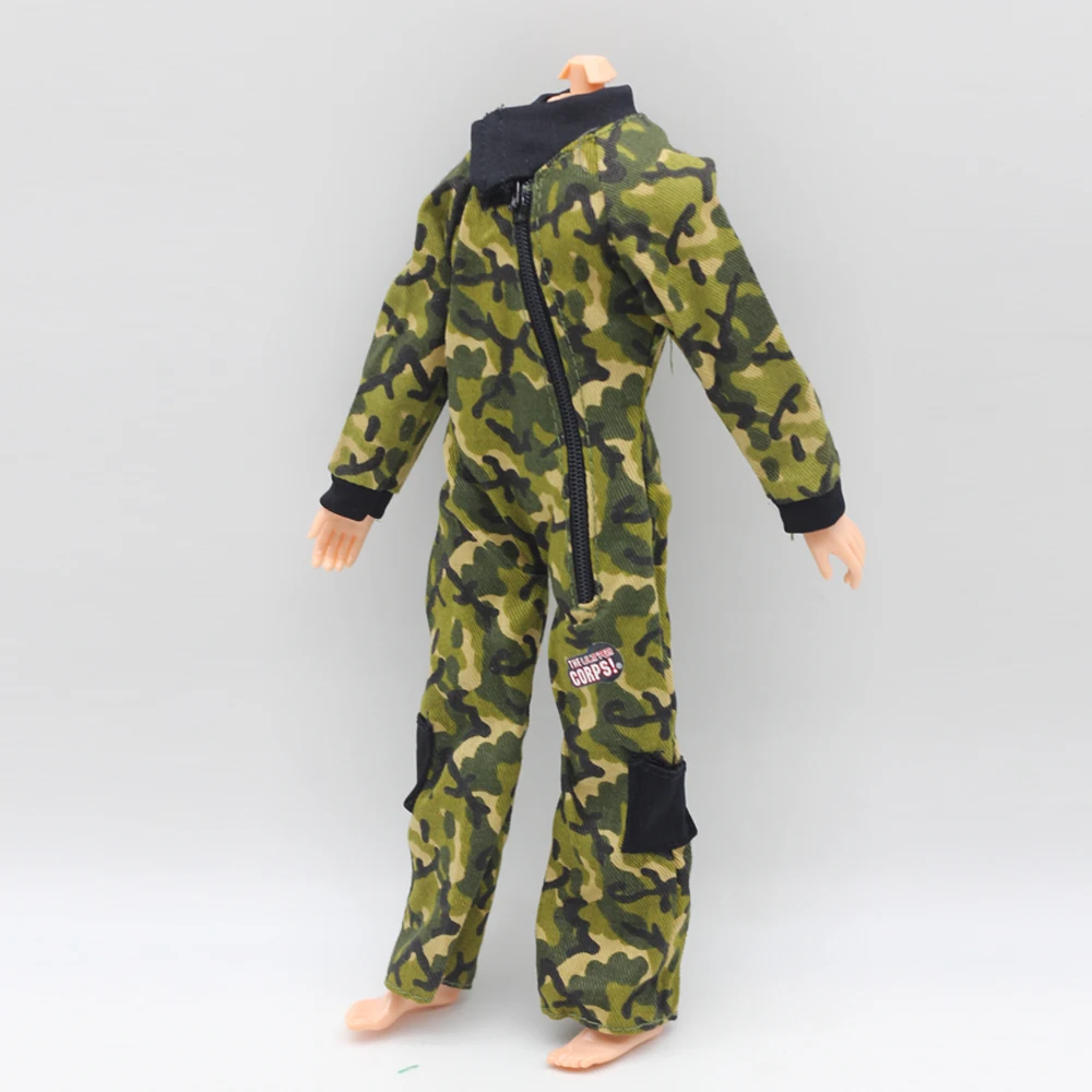 Оригинальная Рабочая боевая униформа для мальчиков Барби кукла Кена солдат Lanard