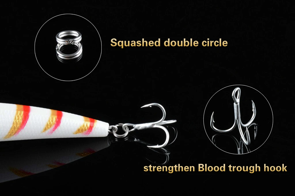 8Pcs/Lot Top Water Wobblers Pencil Fish Fishing Lures Baits Simulation Artificial Isca Pesca Lures Swimbait For Boat Fishing
8Pcs/Lot Top Water Wobblers Pencil Fish Fishing Lures Baits Simulation Artificial Isca Pesca Lures Swimbait For Boat Fishing
