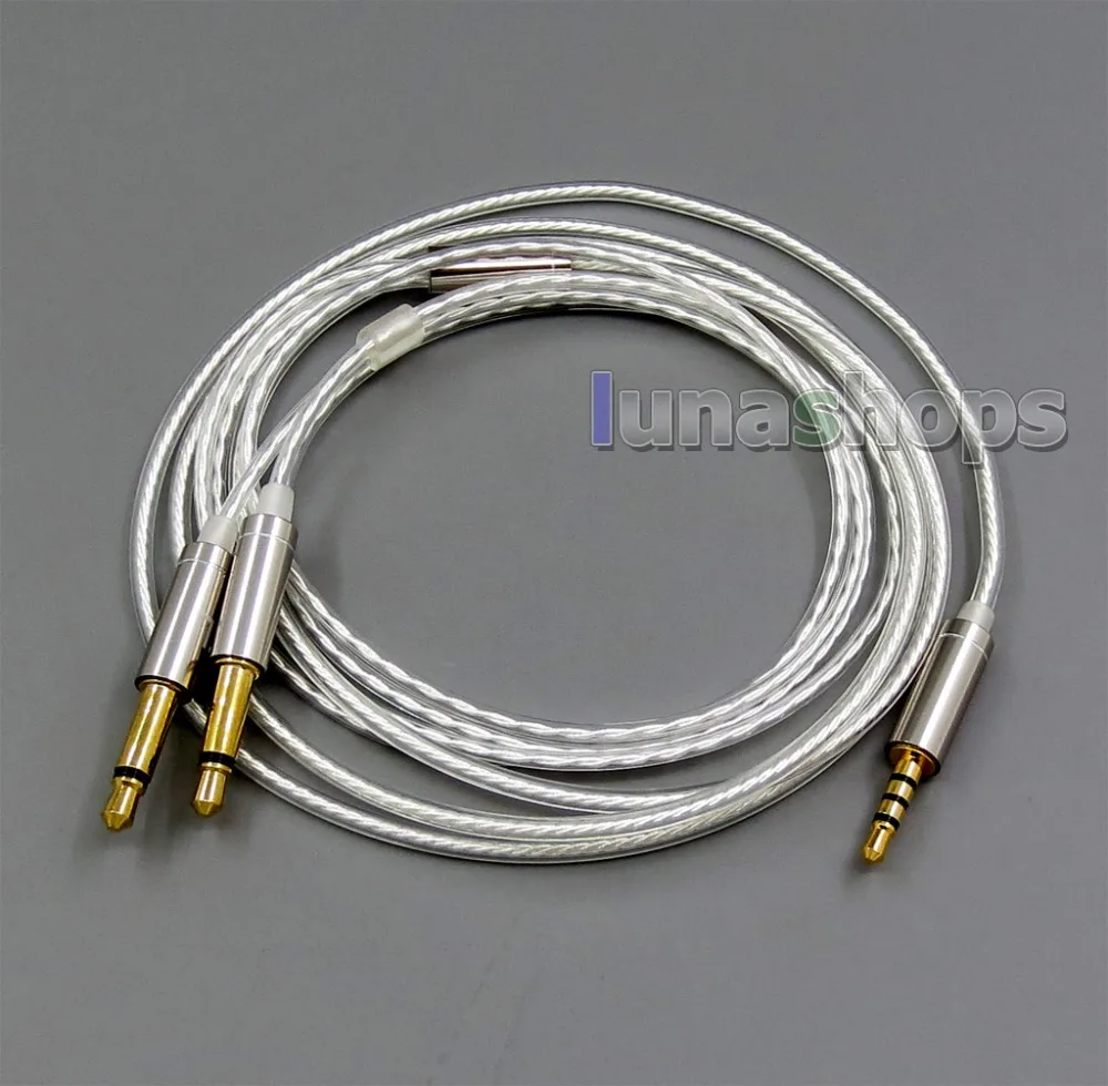 Кабель LN006067 с покрытием из чистого серебра для финального аудио vi Iriver AK T1P Denon AH-D600 D7100 велодин vTrue
Кабель LN006067 с покрытием из чистого серебра для финального аудио vi Iriver AK T1P Denon AH-D600 D7100 велодин vTrue