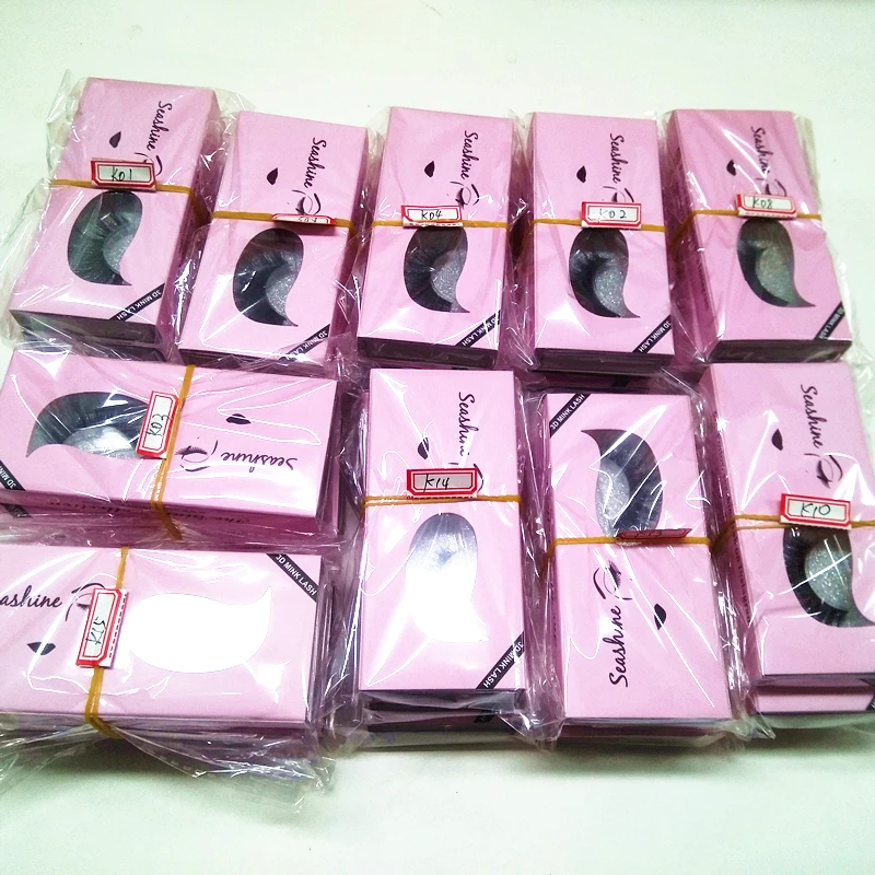 3D Mink Lashes P1-P16 styles sample card Top Mink 3D Strip Lashes 16 pairs/lot Handmade Eye Lashes False Lashes avaliable
3D Mink Lashes P1-P16 styles sample card Top Mink 3D Strip Lashes 16 pairs/lot Handmade Eye Lashes False Lashes avaliable
