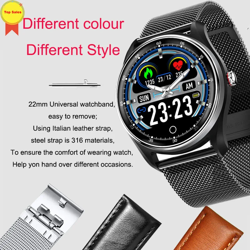 Fashion ECG PPG Smart Watch Accurate Electrocardiograph Wristwatch Heart Rate Monitor Blood Pressure Sport Smartwatch For Men
Fashion ECG PPG Smart Watch Accurate Electrocardiograph Wristwatch Heart Rate Monitor Blood Pressure Sport Smartwatch For Men