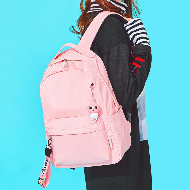 Korean Simple Backpack Female School Laptop Backpack for Teenagers Travel Bagpack Stachels Rucksack Mochila Waterproof Schoolbag
Korean Simple Backpack Female School Laptop Backpack for Teenagers Travel Bagpack Stachels Rucksack Mochila Waterproof Schoolbag