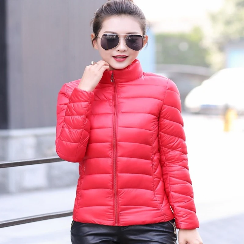 Fashion Women 3XL Thin Cotton Short Tops Winter Women Wadded Padded Jackets Black/Red Color Ladies Warm Outwear Female Clothing
Fashion Women 3XL Thin Cotton Short Tops Winter Women Wadded Padded Jackets Black/Red Color Ladies Warm Outwear Female Clothing