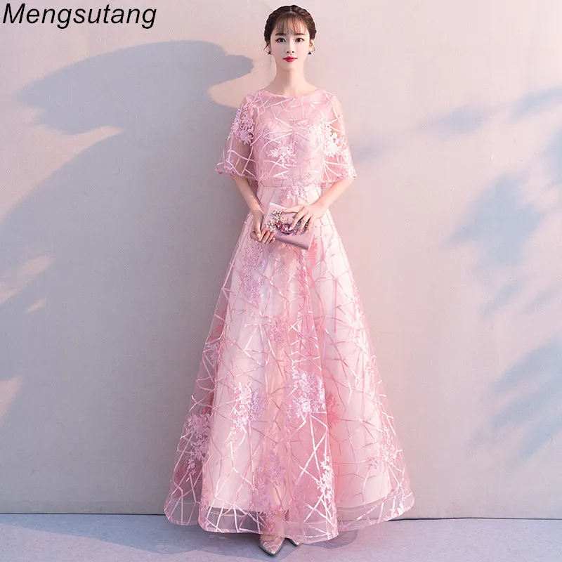 Robe de soiree 2023 Pink Evening Dresses Long Slim Elegant Lace vestido de festa Banquet Bride Wedding Formal Party Prom dresses
Robe de soiree 2023 Pink Evening Dresses Long Slim Elegant Lace vestido de festa Banquet Bride Wedding Formal Party Prom dresses