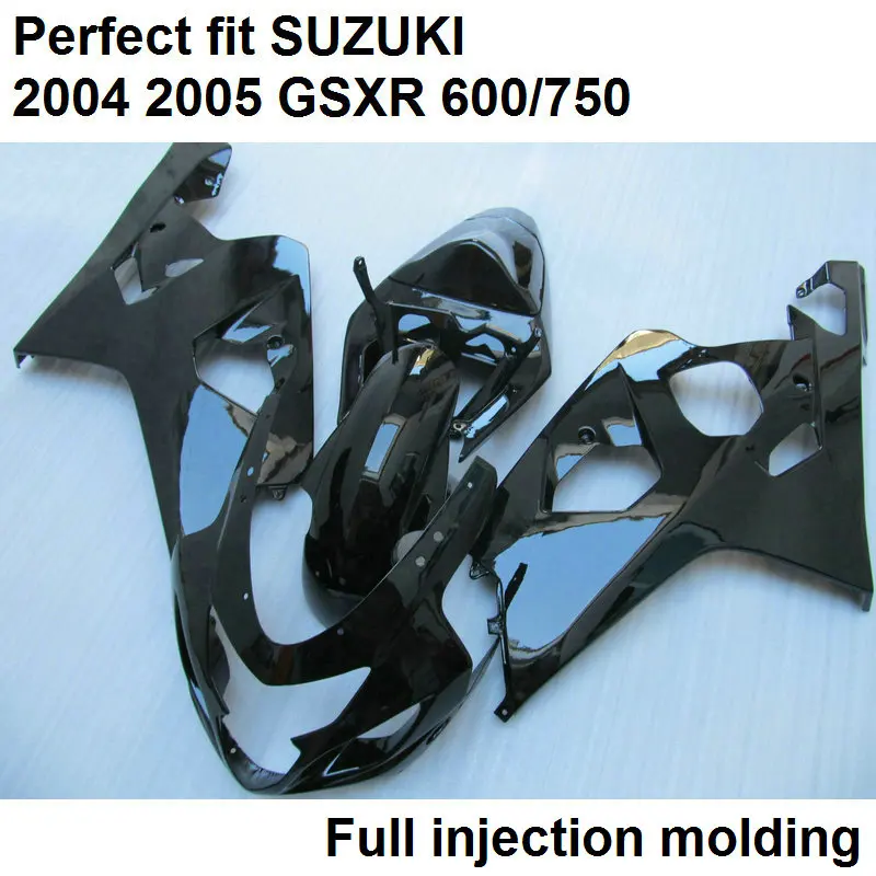 Fit for Suzuki injection molding fairings GSXR600/750 K5 2004 2005 glossy black fairing kit GSXR600/750 04 05 LV05
Fit for Suzuki injection molding fairings GSXR600/750 K5 2004 2005 glossy black fairing kit GSXR600/750 04 05 LV05