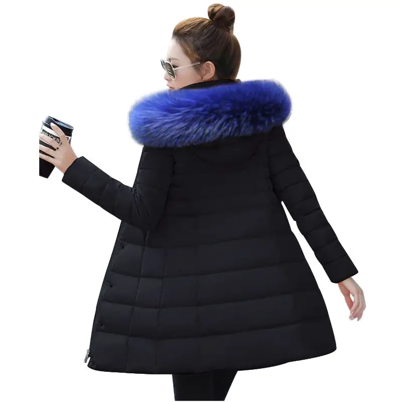 Фото 2019 модное женское Стеганое пальто женская зимняя куртка новинка тонкий теплый