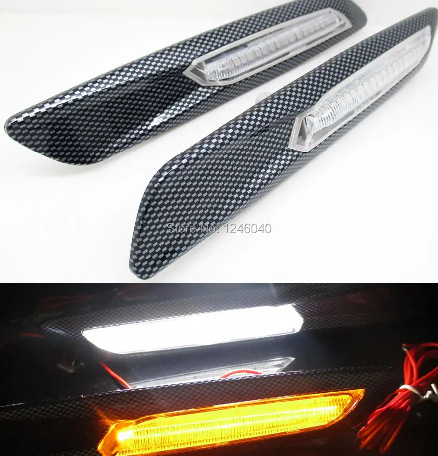 2 шт. светодиодный поворотники для BMW E60 E61 E81 E82 E87 E90 E91 E92 M3 E93 | Автомобили и