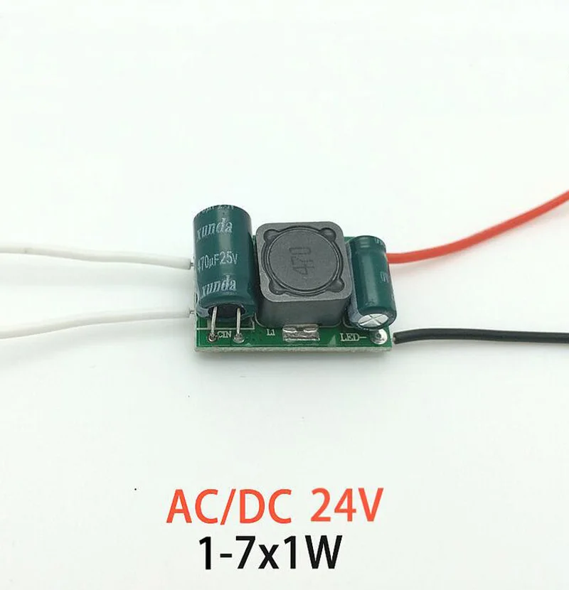 3W 6w 7W AC DC 24v led constant current drive power Output 280-300mA low-voltage Built-in 20pcs
3W 6w 7W AC DC 24v led constant current drive power Output 280-300mA low-voltage Built-in 20pcs