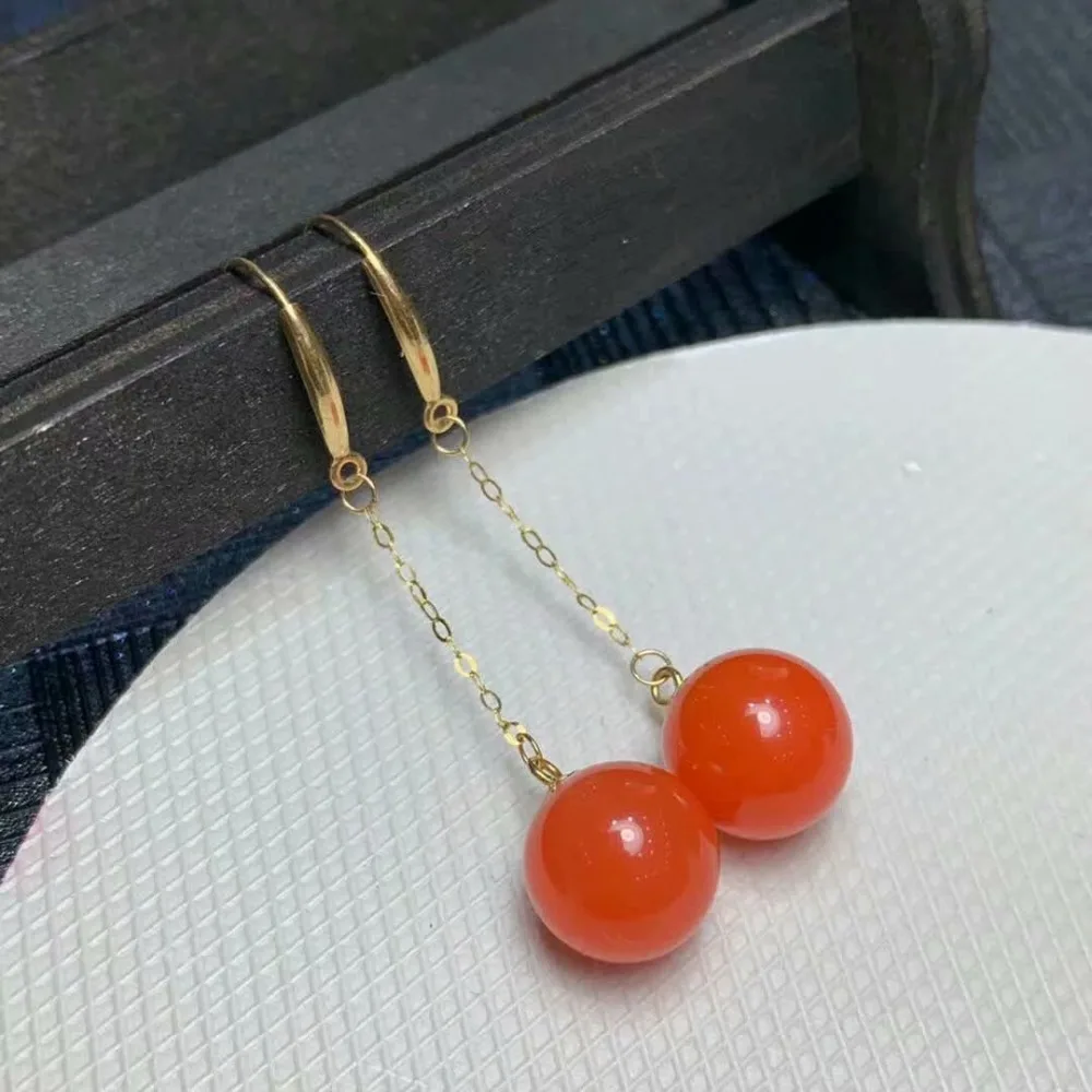 shilovem 18K yellow Gold Natural south Red agate stud earrings fine Jewelry cute wedding gift new plant women myme8.5-900nh
shilovem 18K yellow Gold Natural south Red agate stud earrings fine Jewelry cute wedding gift new plant women myme8.5-900nh