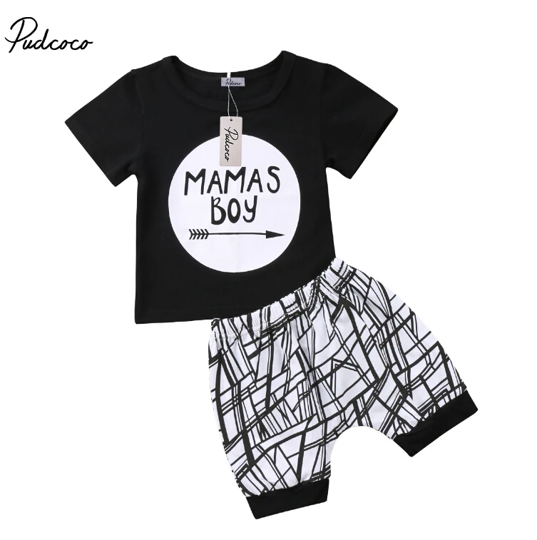 Fashion MAMAS Boy Clothes Summer Short Sleeve Infant T-shirt Tops+Pants Briefs Casual Outfit Set
Fashion MAMAS Boy Clothes Summer Short Sleeve Infant T-shirt Tops+Pants Briefs Casual Outfit Set