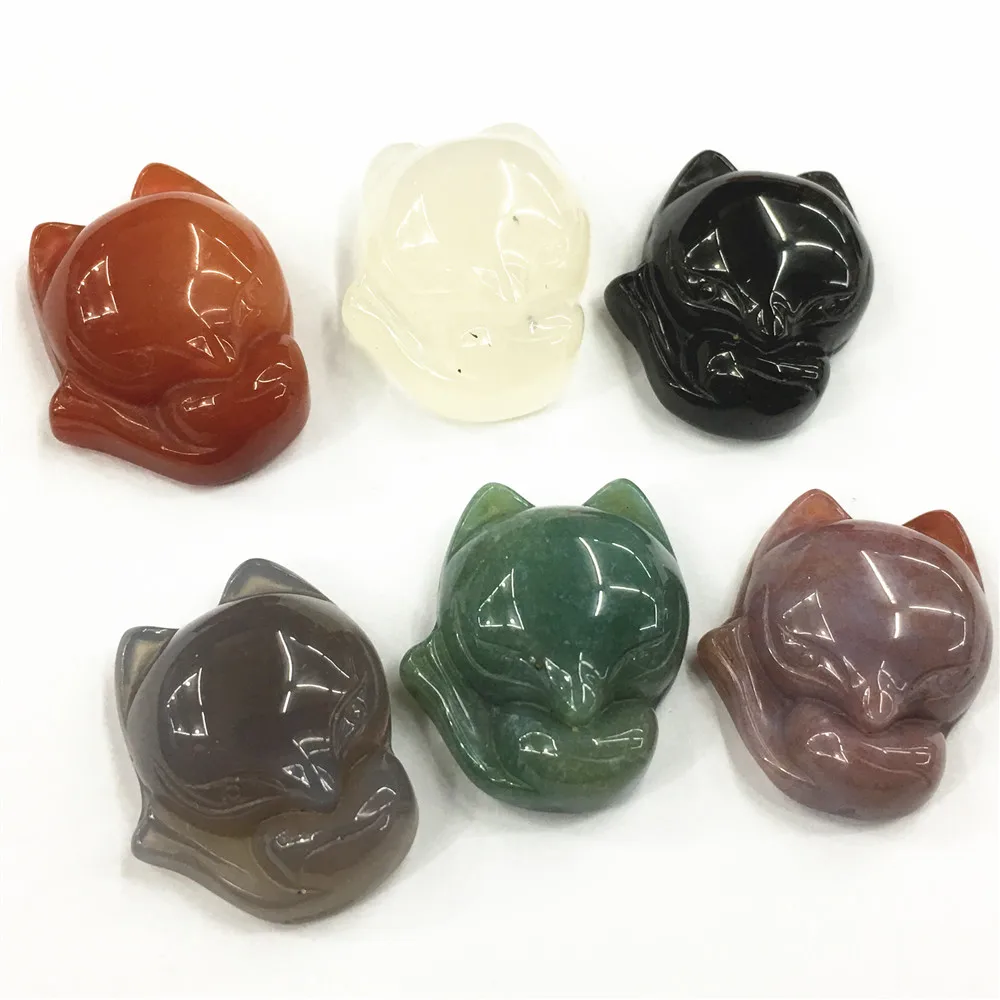 Gazelle Wholesale 2018 5Pcs Natural Stone Pendants Onyx Agates Free Shipping FOX Pendant For Necklaces Jewelry Making Lot
Gazelle Wholesale 2018 5Pcs Natural Stone Pendants Onyx Agates Free Shipping FOX Pendant For Necklaces Jewelry Making Lot