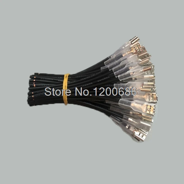10CM Switch plugs 6.3mm terminals plugs battery connection cable 20 piece BLACK 0.75MM2 wire
10CM Switch plugs 6.3mm terminals plugs battery connection cable 20 piece BLACK 0.75MM2 wire