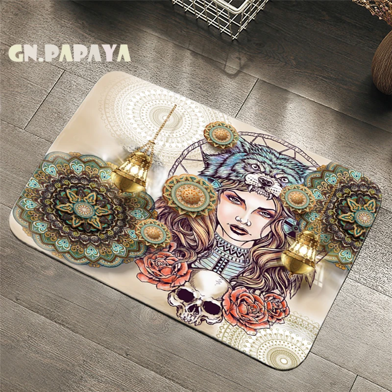 beauty and the Beast indian mandala Bathroom Floor Mats Toilet Rugs Kitchen Area Rug Pad Absorbent Front Door hippies Matscarpet
beauty and the Beast indian mandala Bathroom Floor Mats Toilet Rugs Kitchen Area Rug Pad Absorbent Front Door hippies Matscarpet