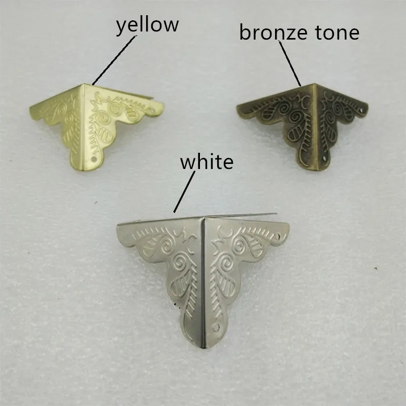 Wholesale Corner Case Box Corners For Furniture Decor Triangle Rattan Carved 25mm,Bronze Tone/Silver/Yellow,200pcs
Wholesale Corner Case Box Corners For Furniture Decor Triangle Rattan Carved 25mm,Bronze Tone/Silver/Yellow,200pcs